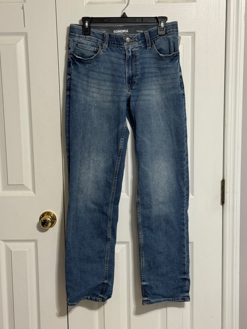 SONOMA Men's Flexwear Medium Blue Straight Jeans